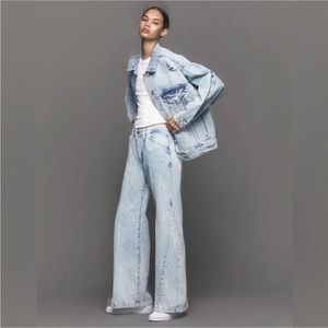 Frame Le Baggy Palazzo Jeans